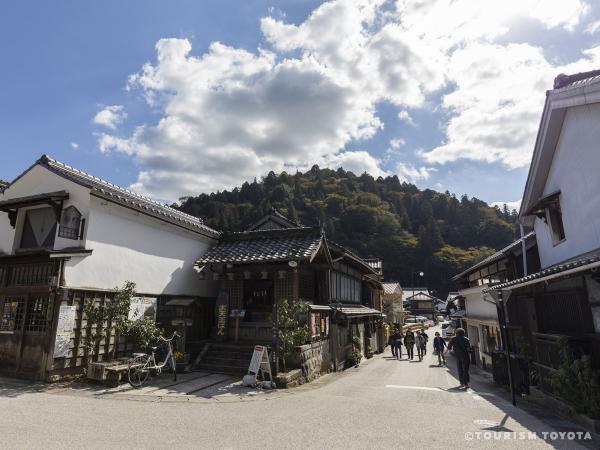 足助の町並み