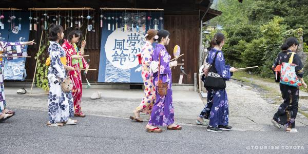 夏の風情をたっぷり！浴衣で町歩きコース
