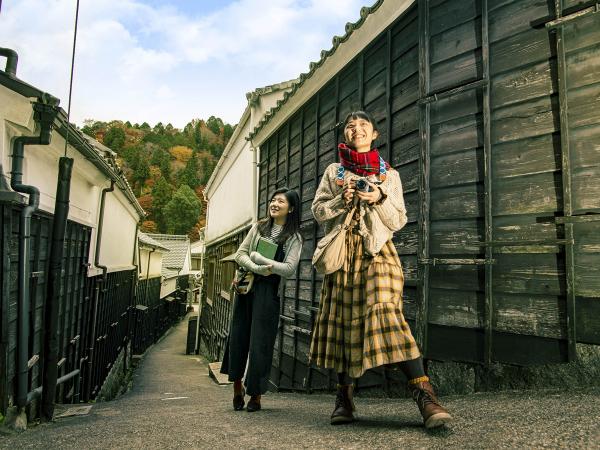足助の町並み(重伝建の町並み)