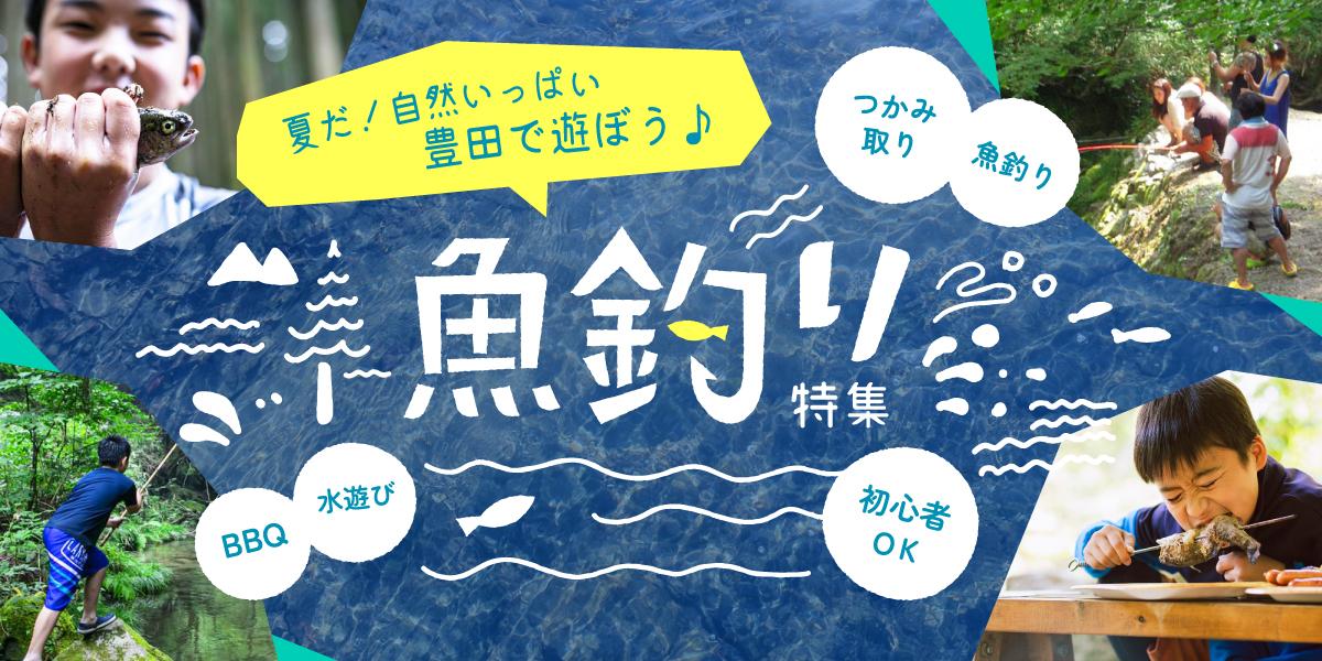 豊田の魚釣り特集