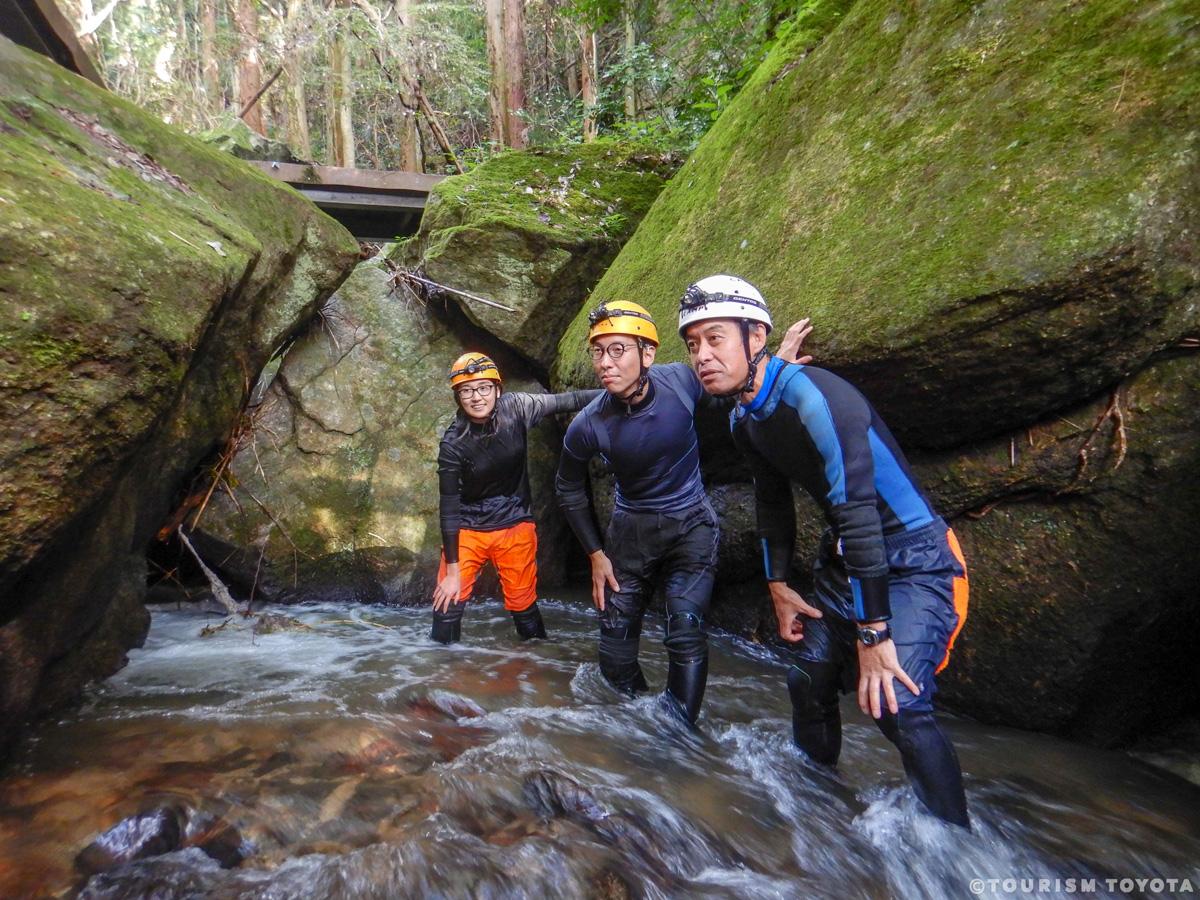 ブラックウォーターシャワーケイビング(TRIPPER)