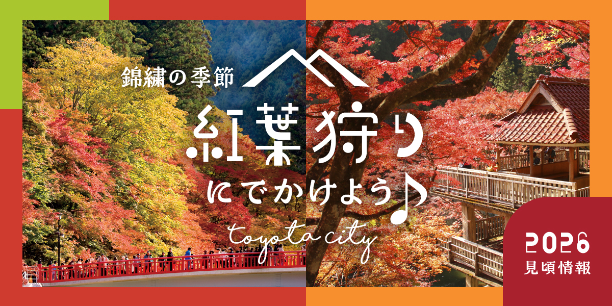 とよたの紅葉情報