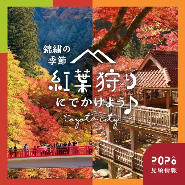とよたの紅葉情報