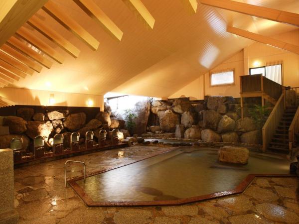 日帰り温泉　岩風呂　金泉の湯