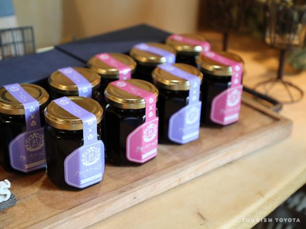 ブルーベリーのこみち