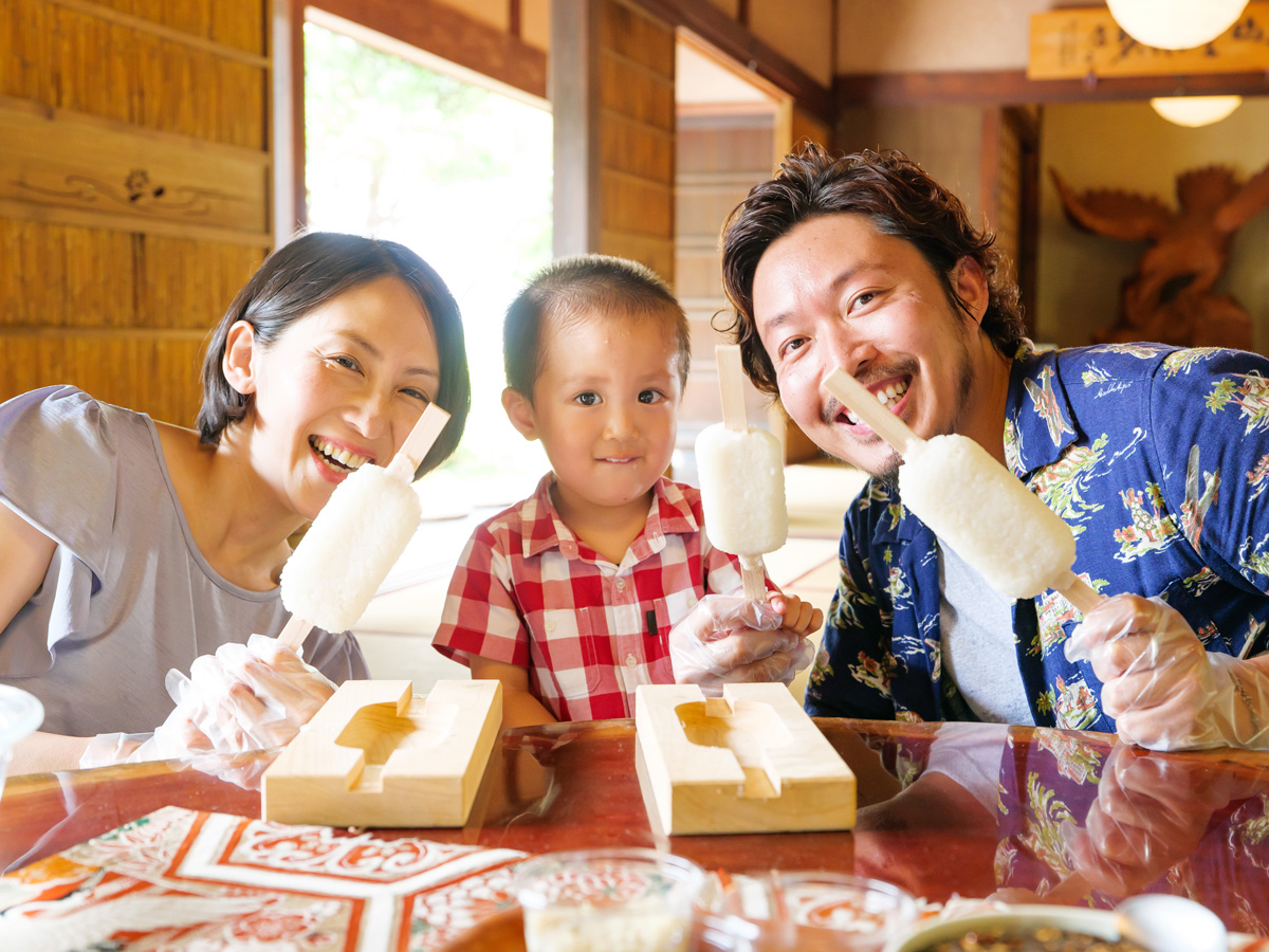 五平餅手作り体験