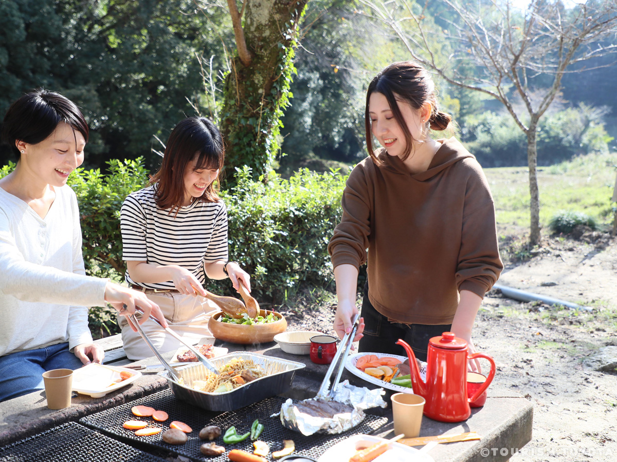 王滝渓谷バーベキュー場