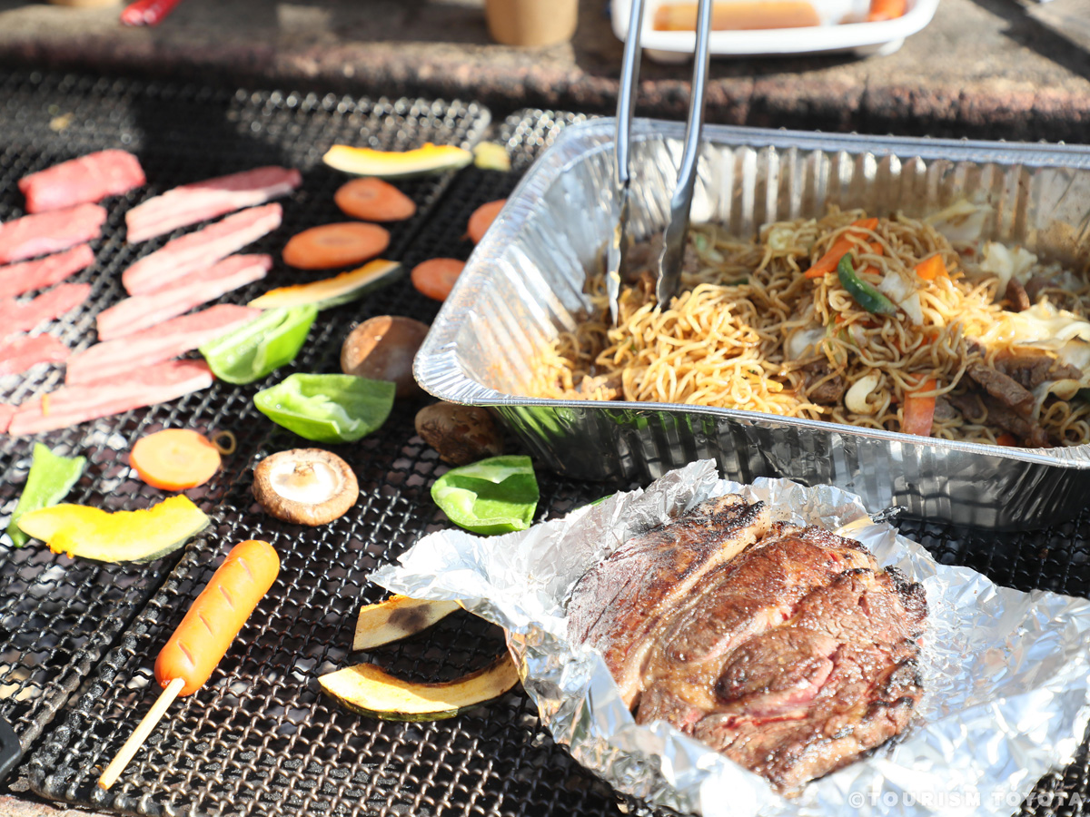 王滝渓谷バーベキュー場