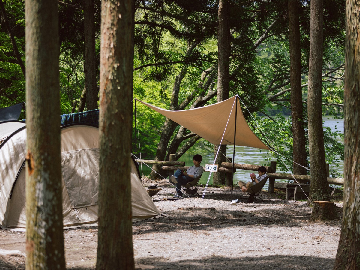 リバーサイドキャンプ腰掛