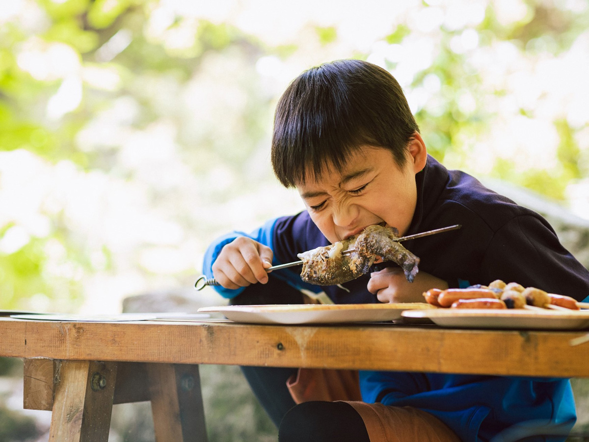 リバーサイドキャンプ腰掛