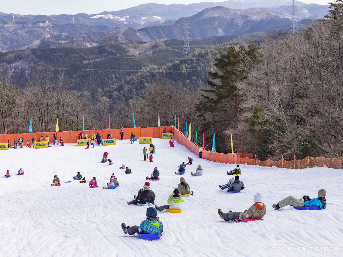 雪そりゲレンデ