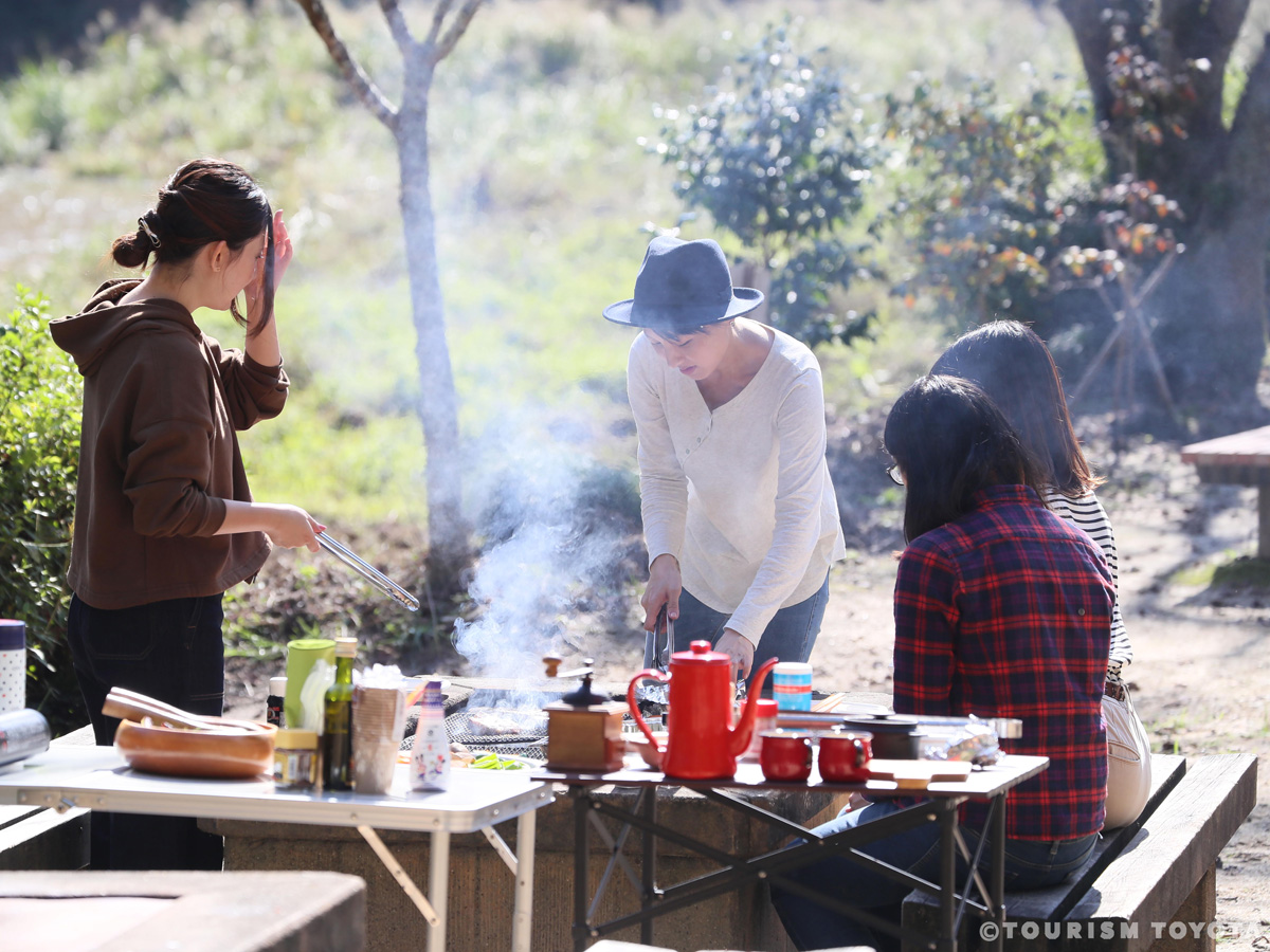 王滝渓谷バーベキュー場