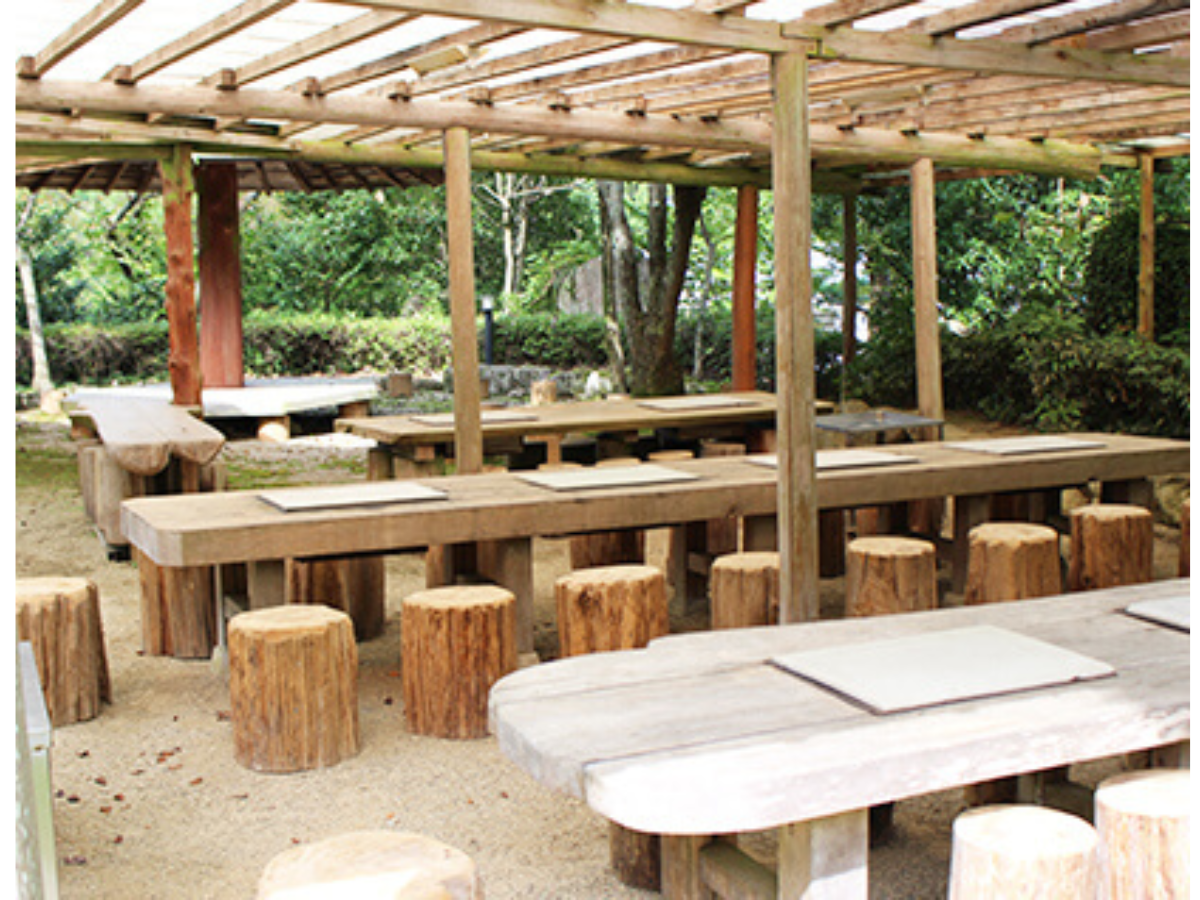 料理旅館 六所苑　バーベキュー会場