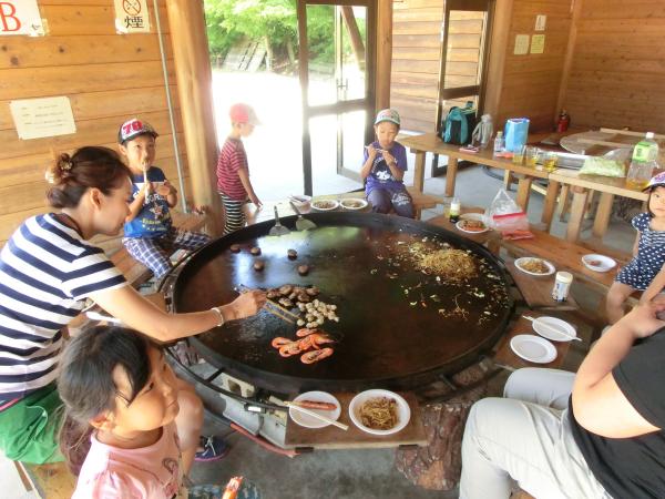 旭高原元気村 BBQ場