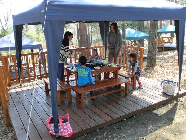 旭高原元気村 BBQ場