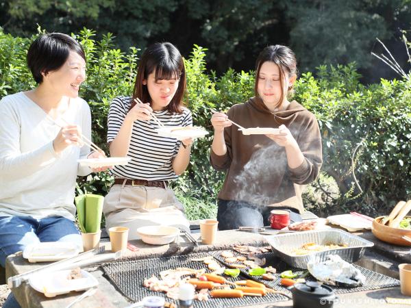 王滝渓谷バーベキュー場