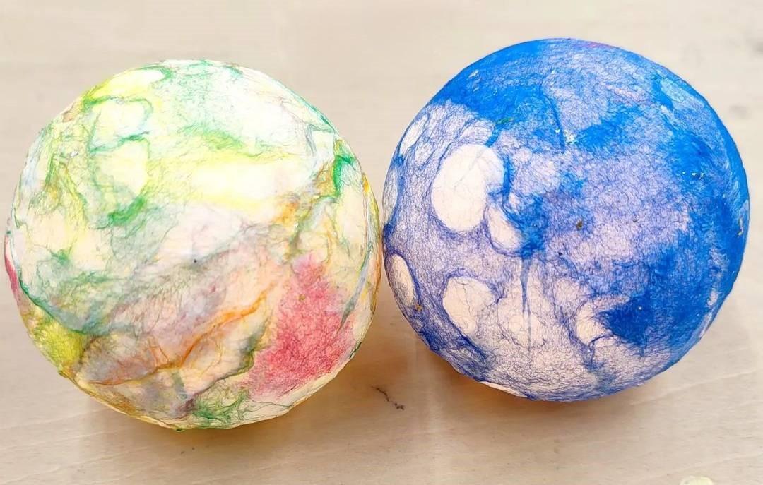 まんまるライト制作体験