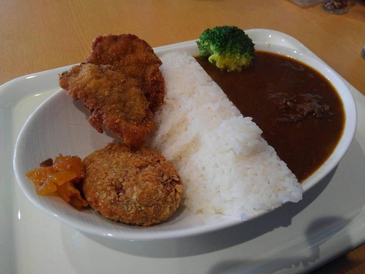 羽布ダムカレー