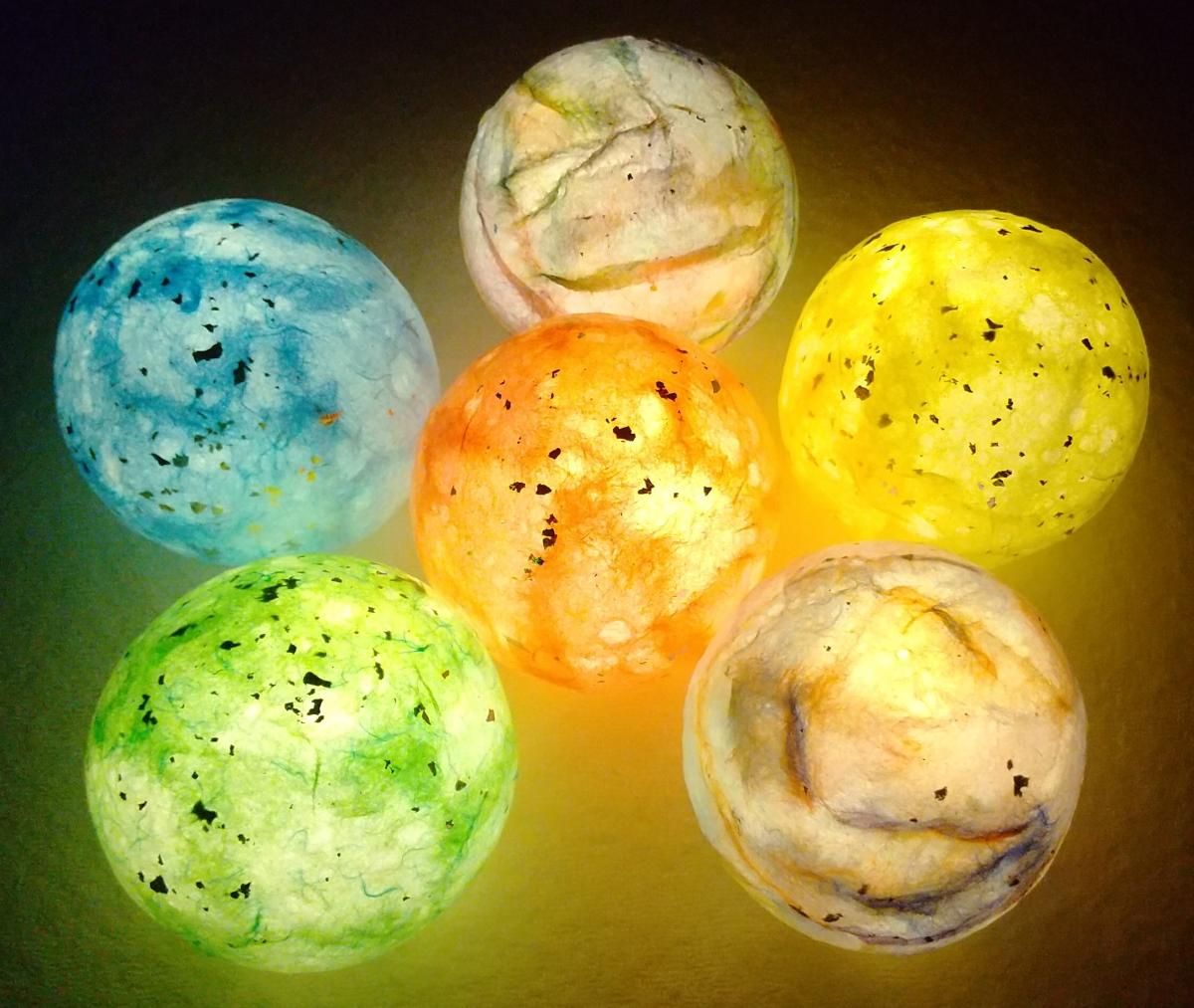 まんまるライト制作体験