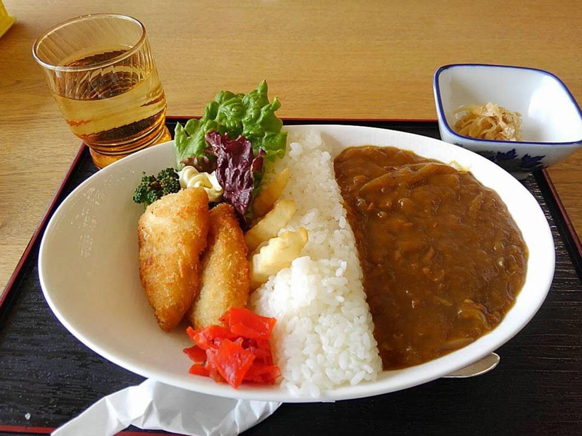 羽布ダムカレー