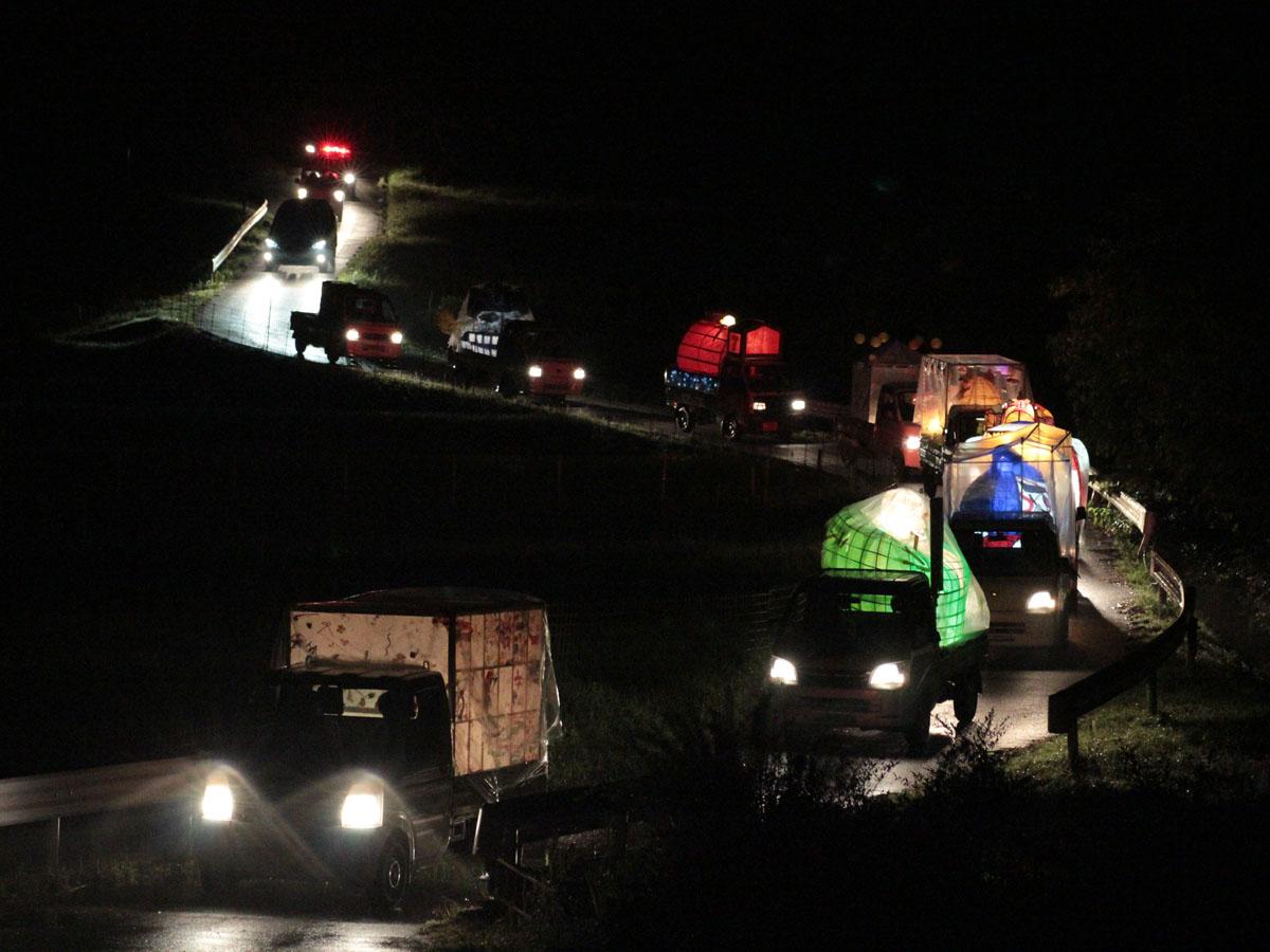 軽トラあんどんパレード