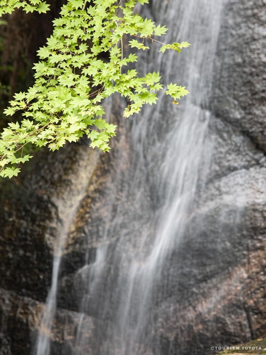 大沢不動明王と不動の滝