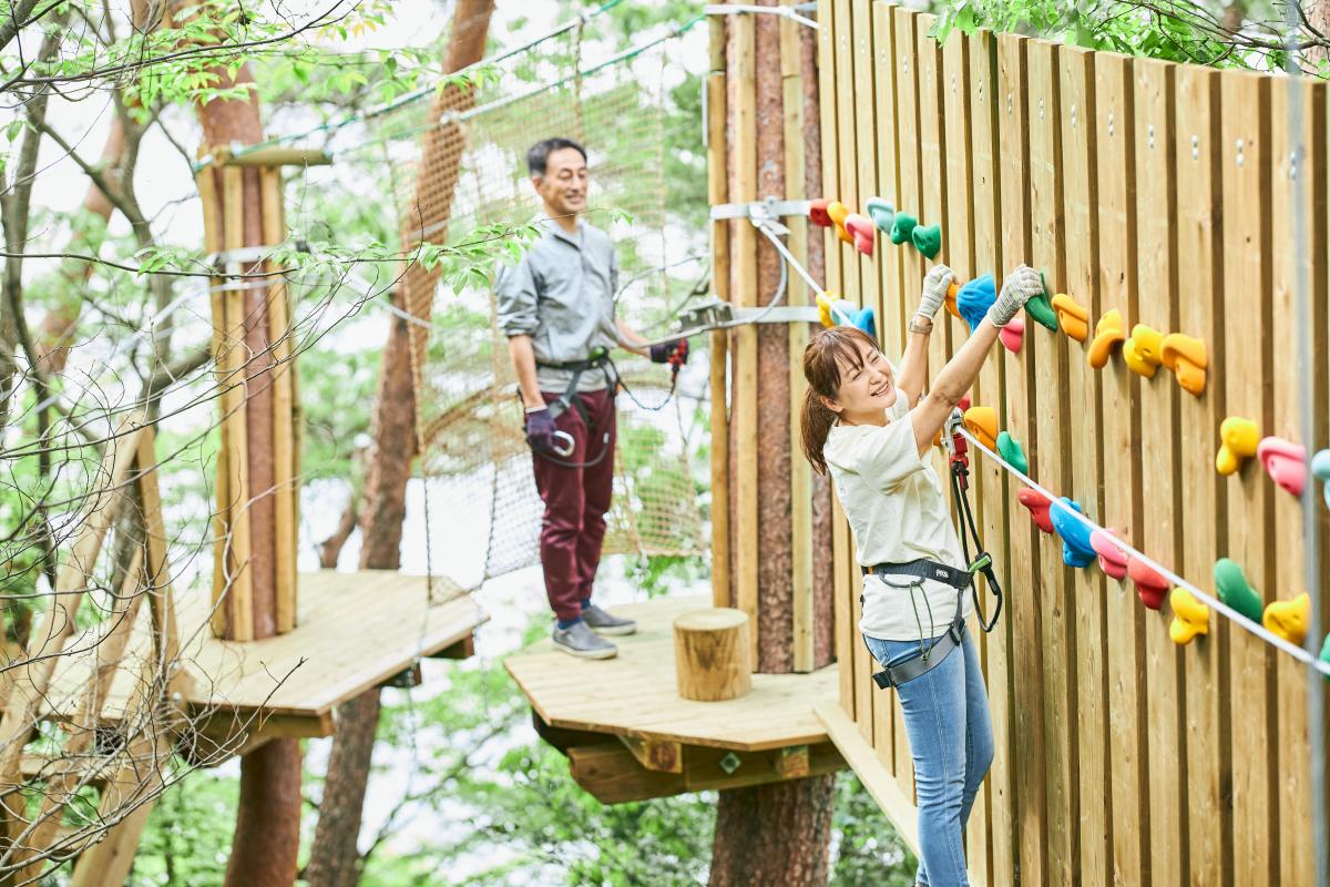 フォレストアドベンチャー・豊田鞍ケ池