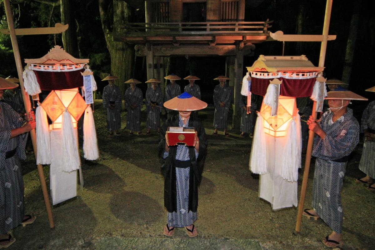 「綾渡の夜念仏と盆踊」講習会