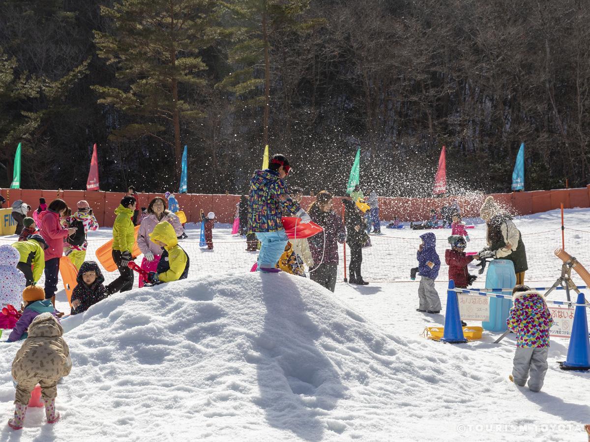 旭高原元気村 雪そりゲレンデ