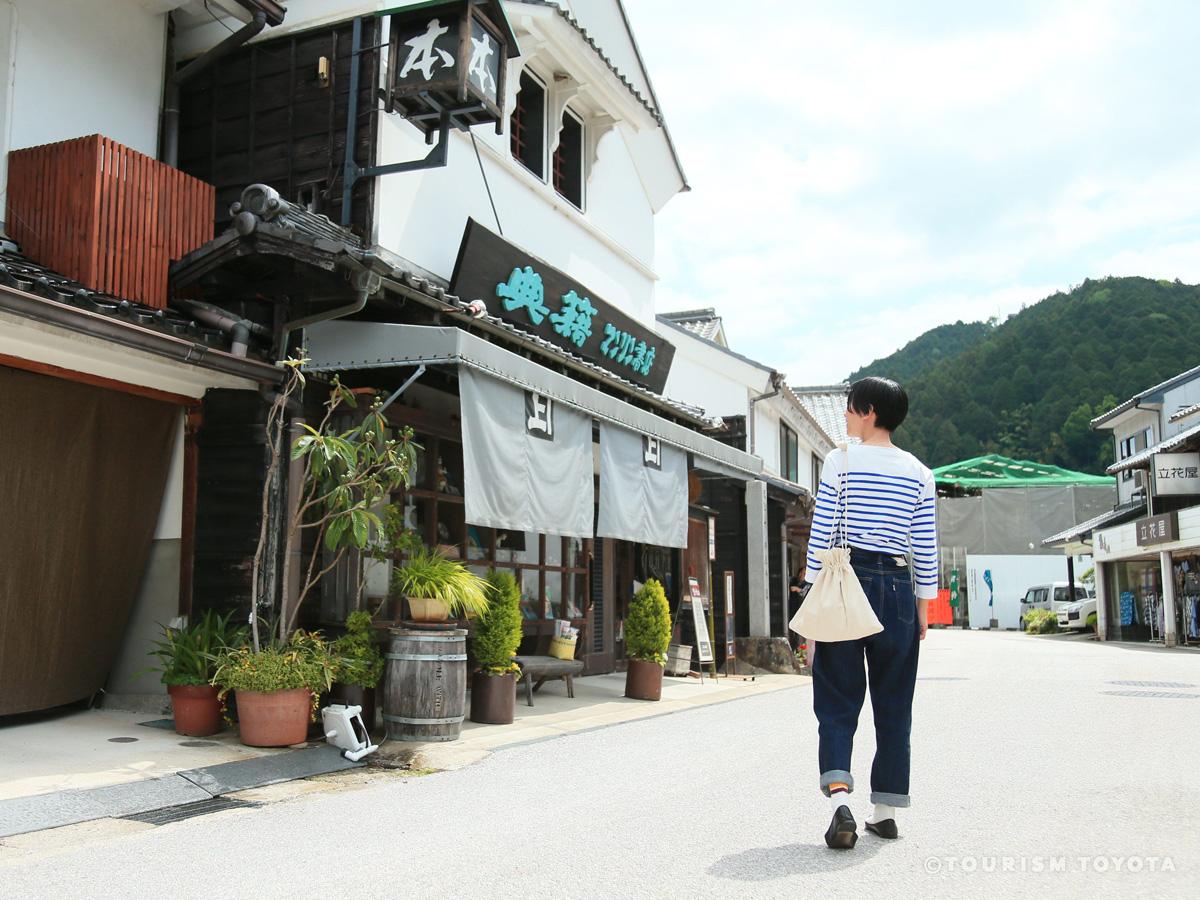足助の町並み(重伝建の町並み)