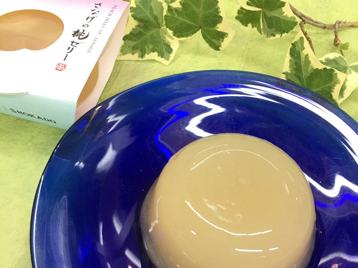 さなげの桃ゼリー