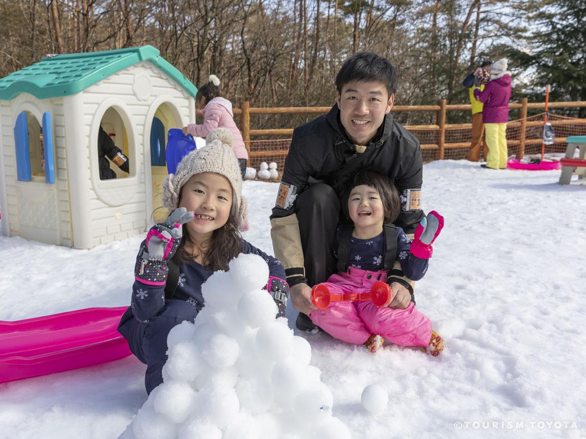 旭高原元気村 雪そりゲレンデ