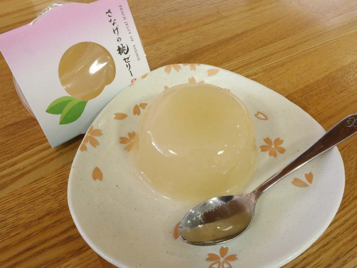 さなげの桃ゼリー