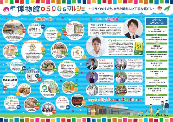 博物館×SDGsマルシェ