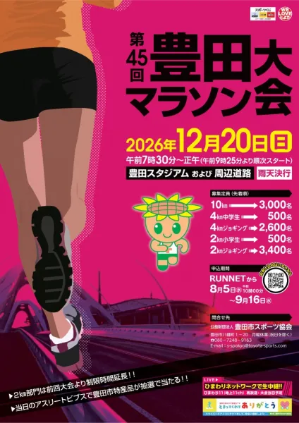 豊田マラソン大会