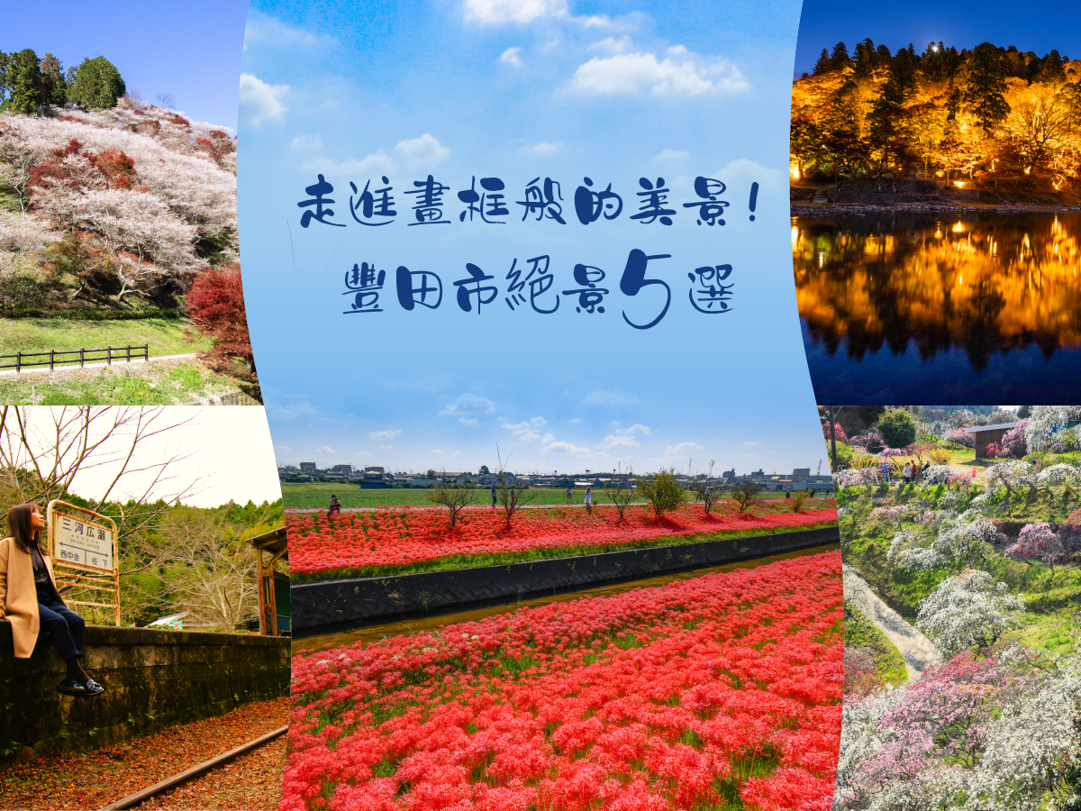 走進畫框般的美景！豐田市絕景5選