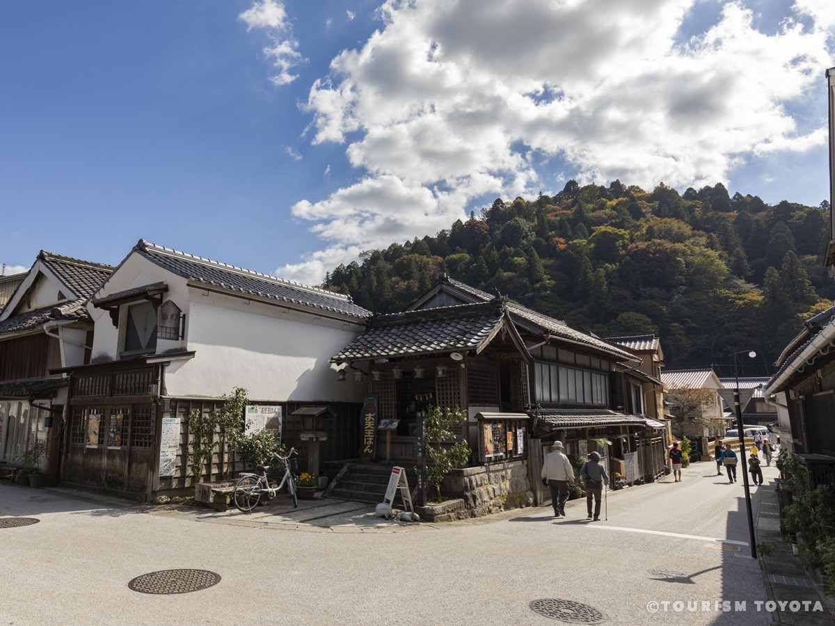 足助の古い町並み