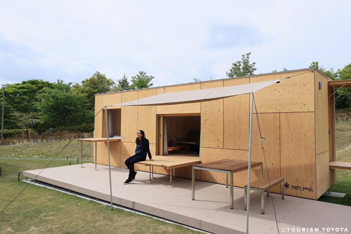 宿泊用トレーラーハウス