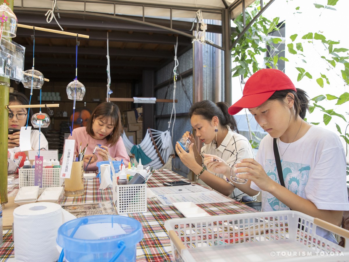 風鈴絵付け体験