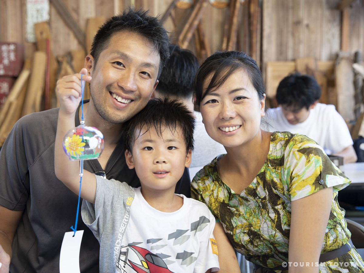 風鈴絵付け体験