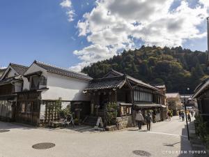 足助の古い町並み